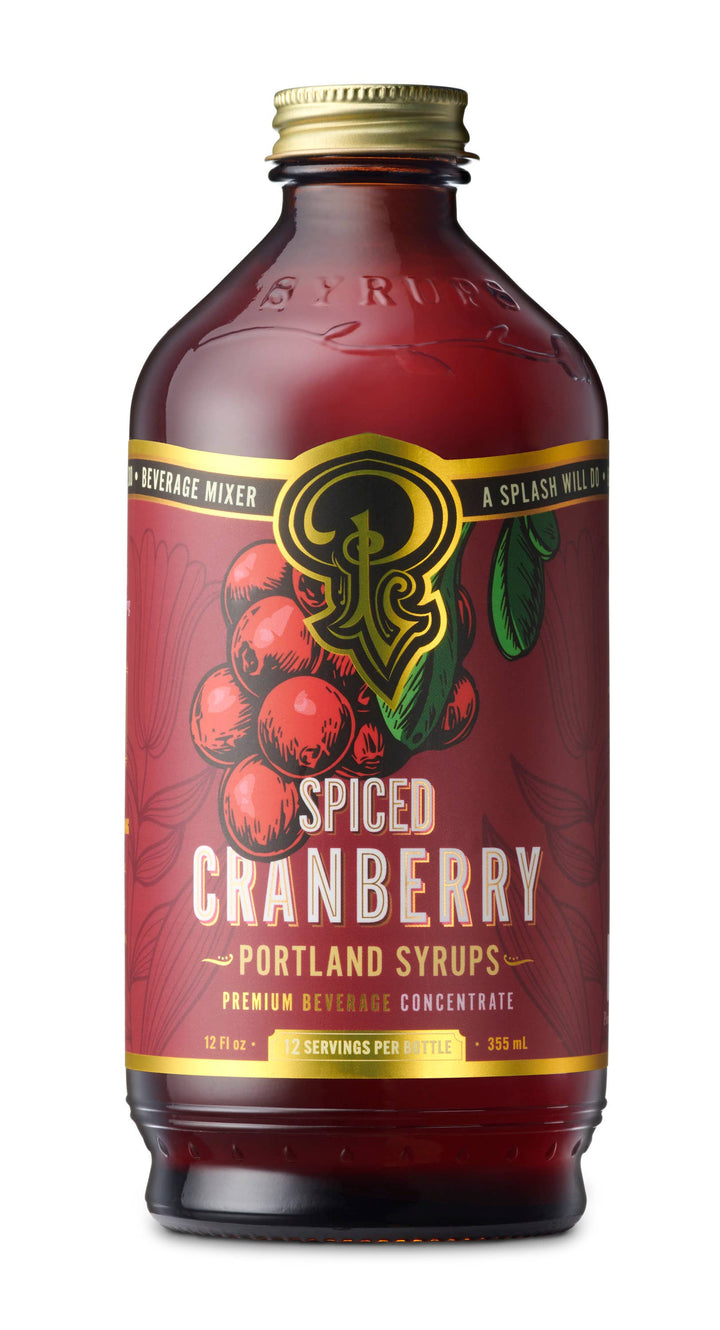 Spiced Cranberry Syrup 12oz