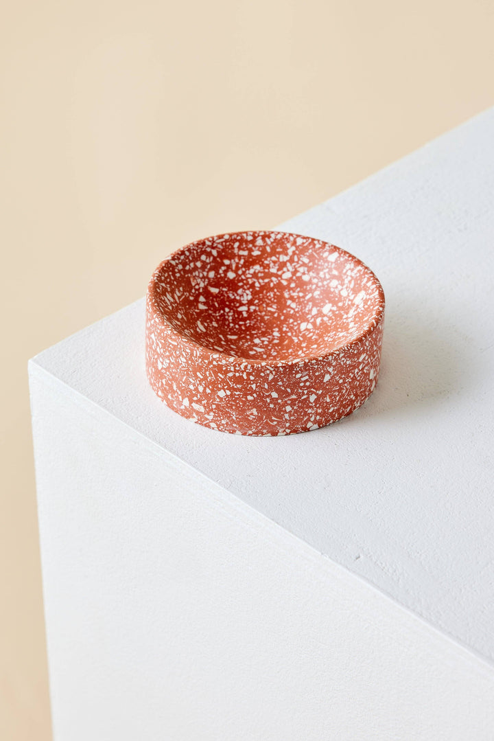 Terrazzo Trinket Bowl | Terracotta
