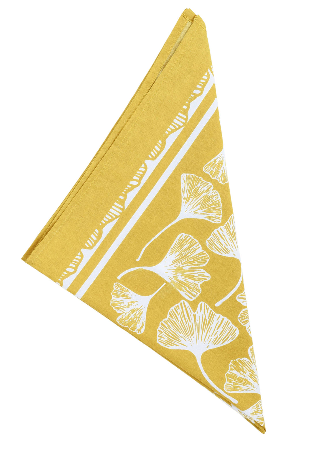 Ginkgo Leaf Bandana | Yellow