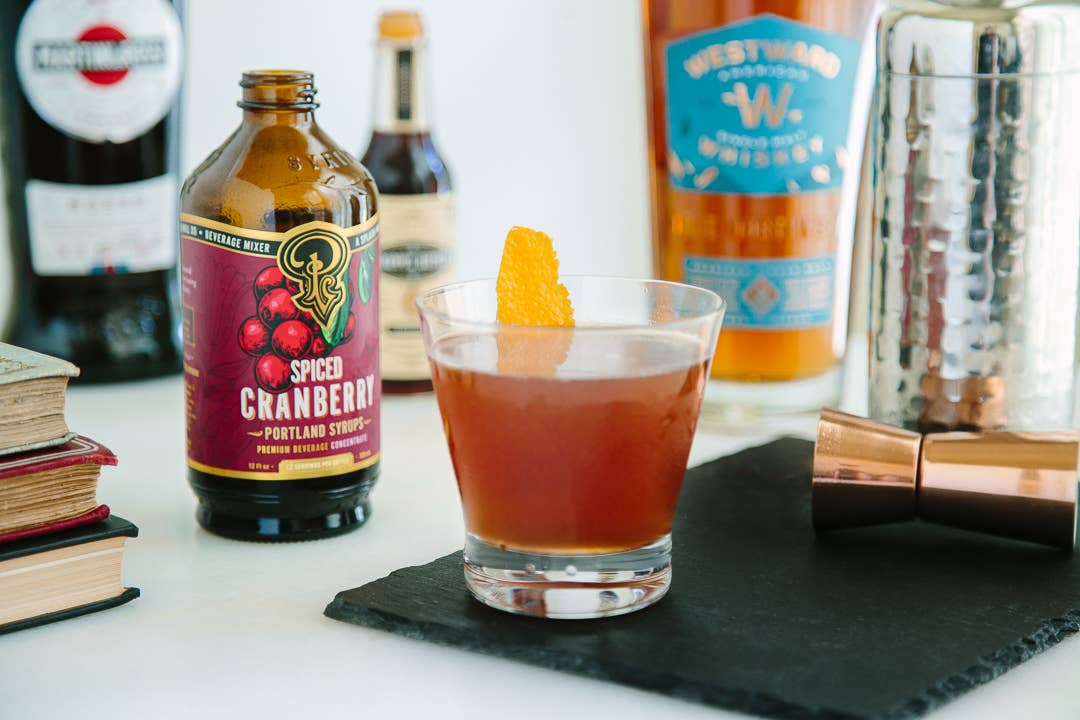 Spiced Cranberry Syrup 12oz