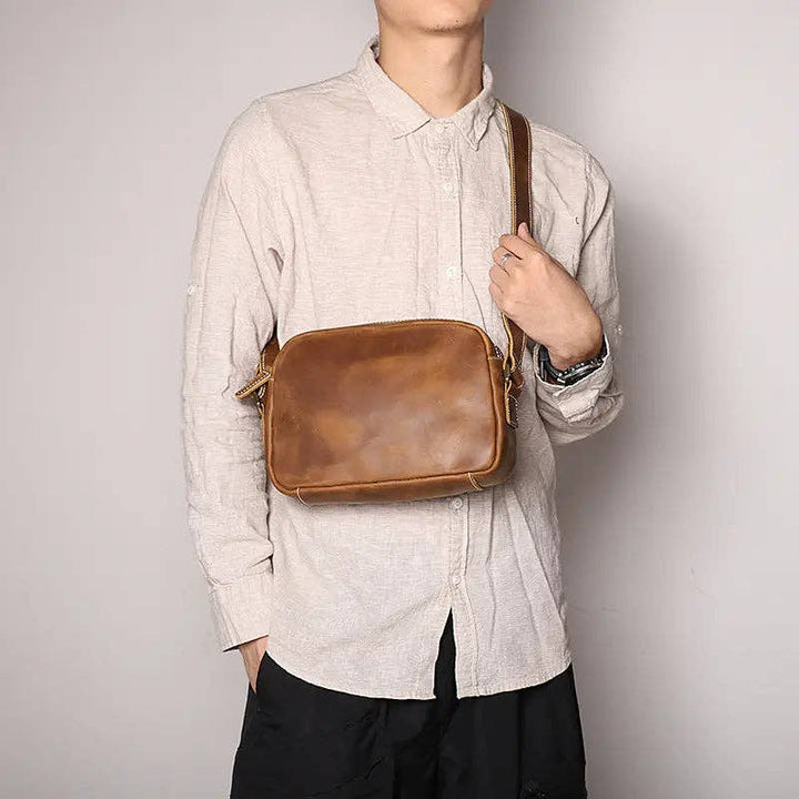 Soren  Leather Crossbody Bag Sling