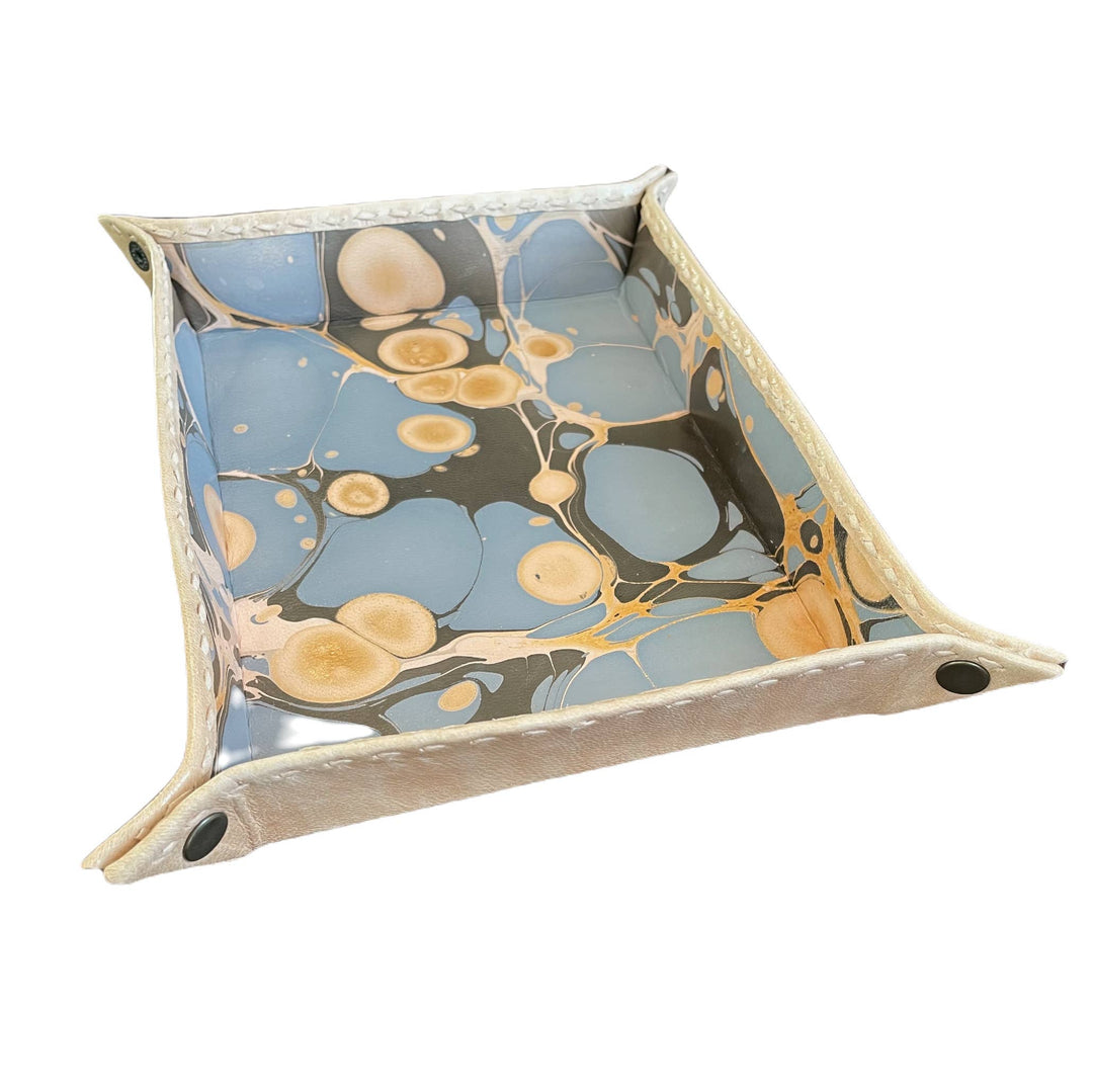 Marbled Leather Tray | Motley