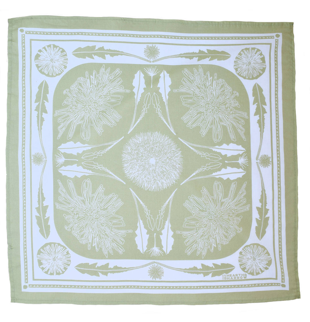 Dandelion Bandana | Yellow