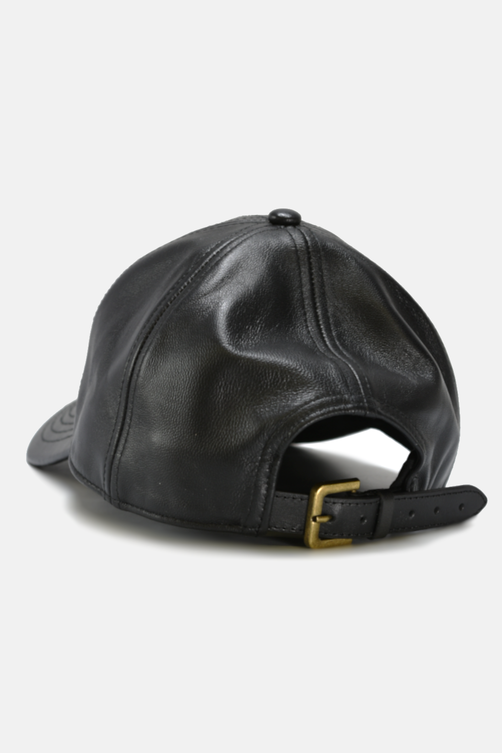 Lambskin Leather Baseball Hat