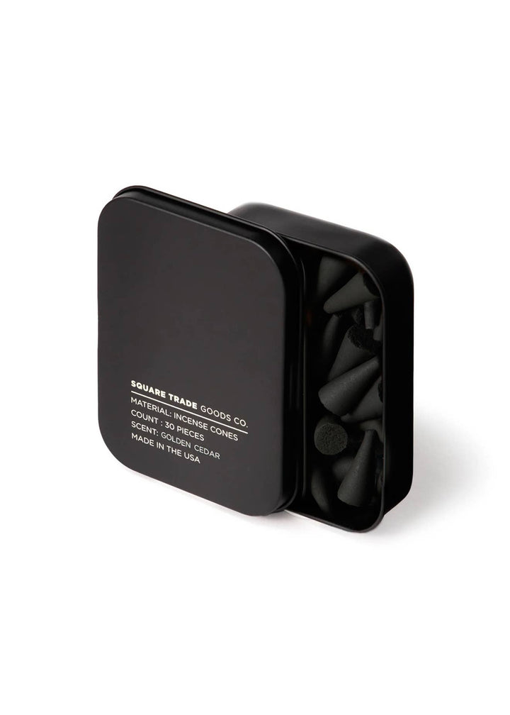 Golden Cedar Incense Cones