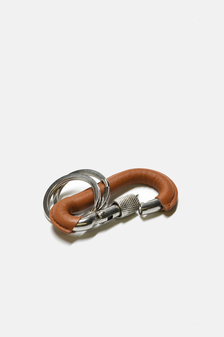 Leather Carabiner Keychain