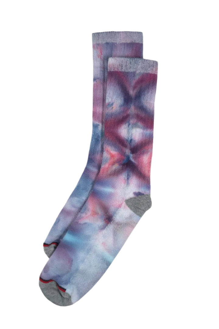 Moody Watercolor Ice-dye XL Sock