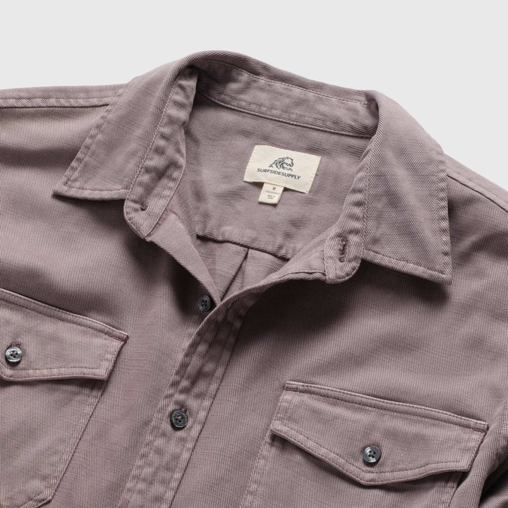 Jeb Tencel Shirt | Purple Dove