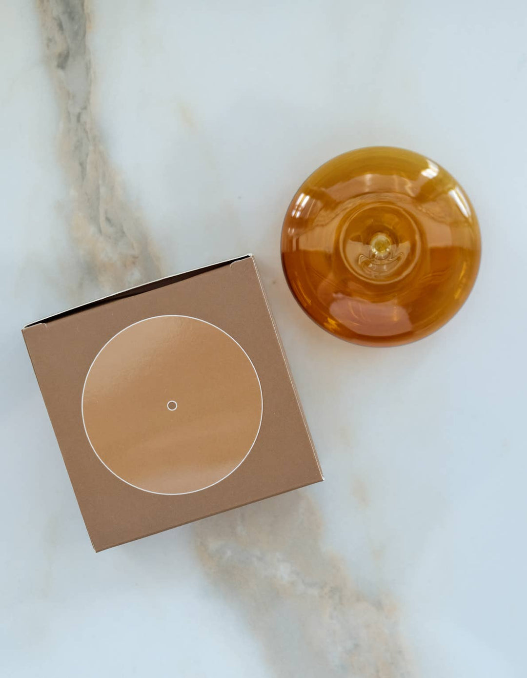 Glass Bubble Incense Holder