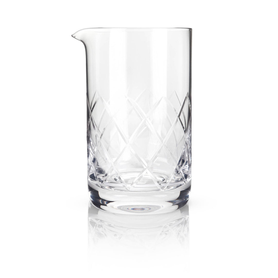 Viski Professional Extra Large Crystal Cocktail Mixing Glass
