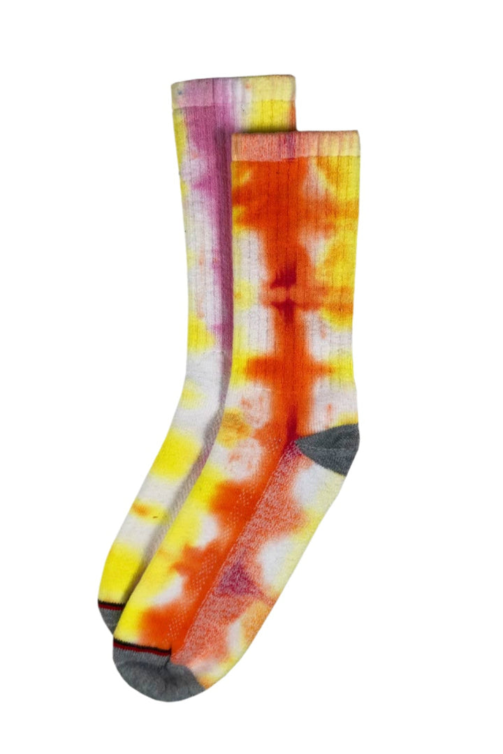 Juicy Fruit ZigZag Tie-dye XL Socks