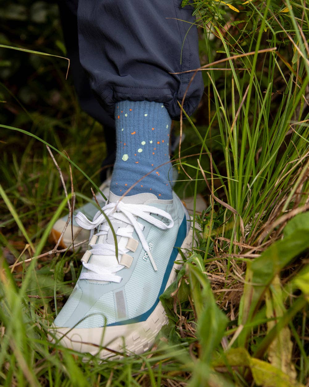 Aurora Sock | Elemental Blue