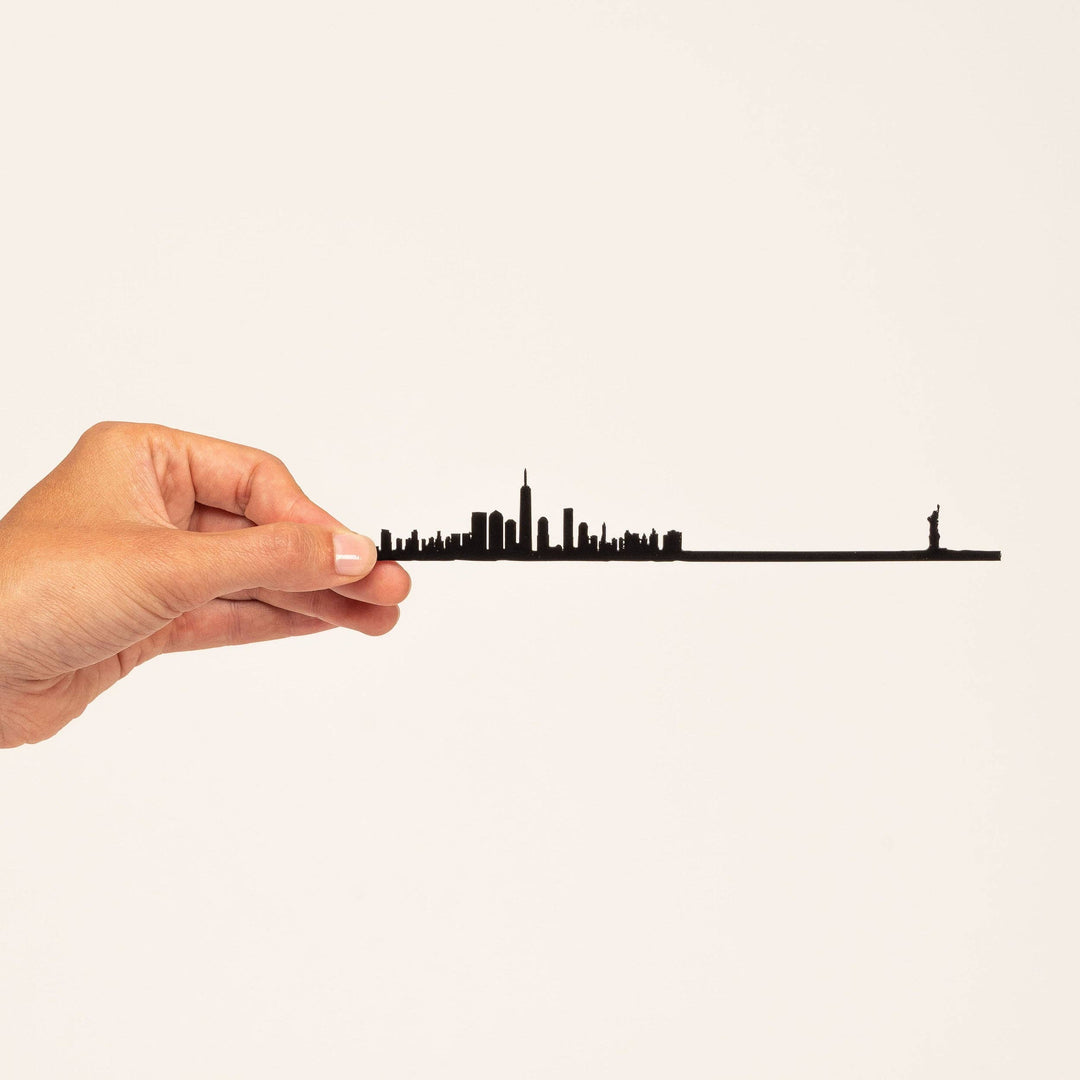 The Line - 7.5" City Skyline Silhouette Mini