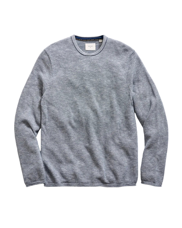 Tuck Stripe Crew | Dark Denim