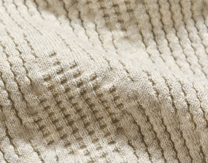 Diamond Sweater Polo | Light Grey Heather