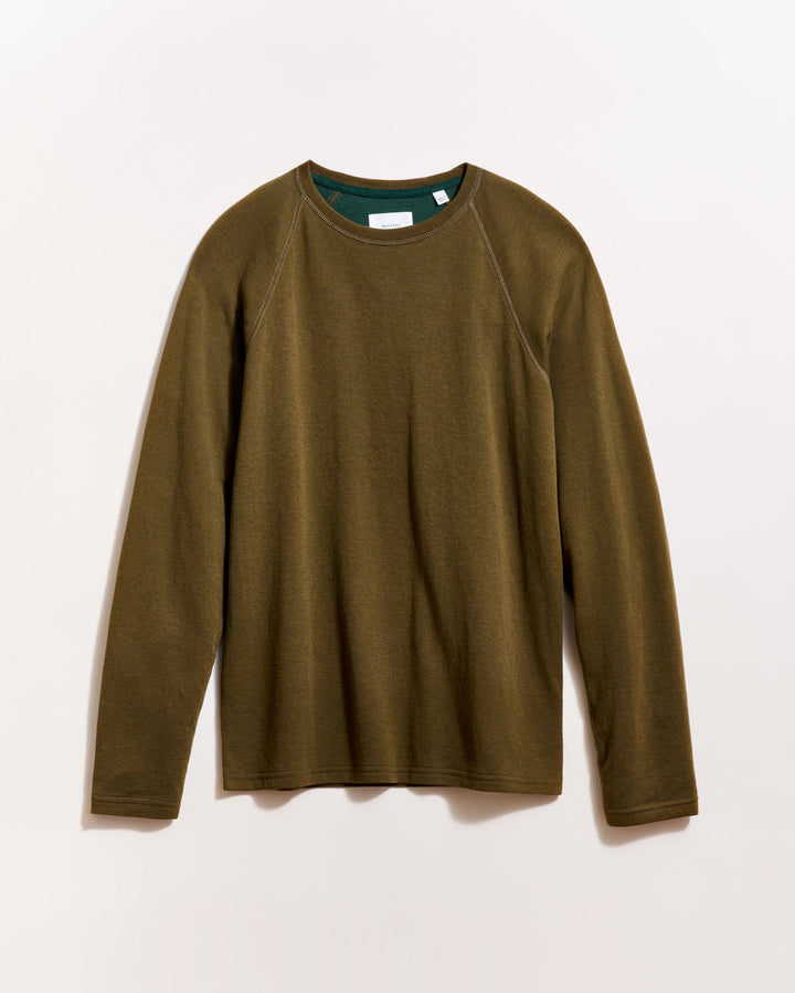 Raglan Crew | Dark Olive