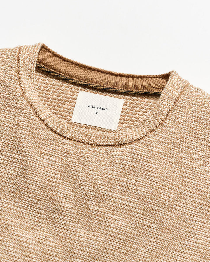 Tuck Stripe Crew | British Khaki