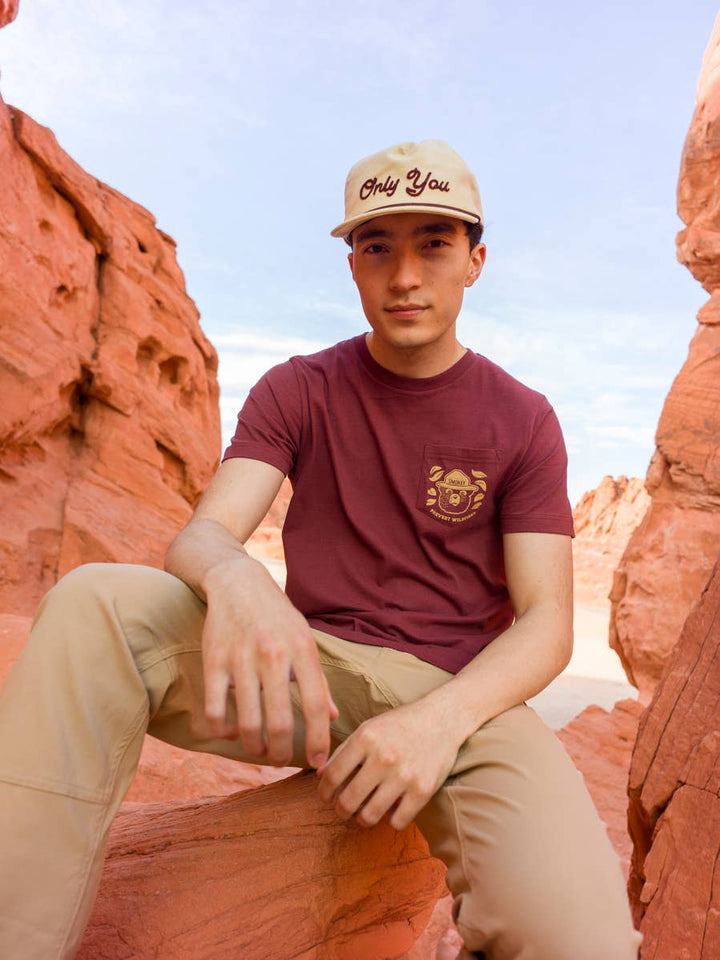 Only You Chain Stitch Hat: Honey