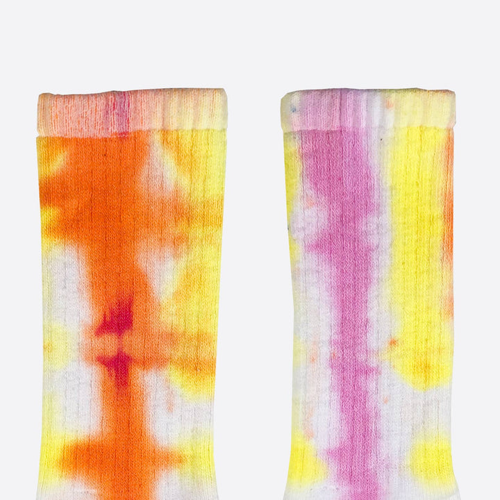 Juicy Fruit ZigZag Tie-dye XL Socks