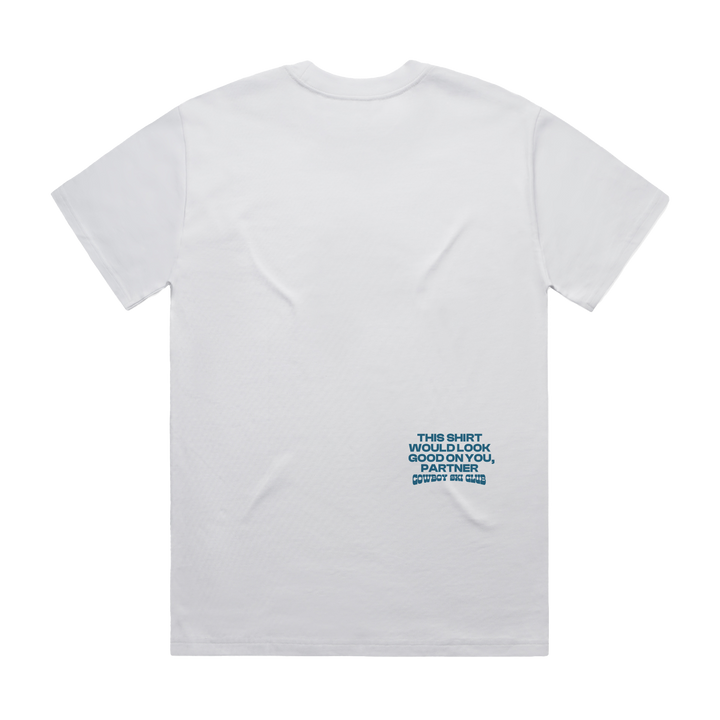 Resort Cowboy Oversized Tee | Powder