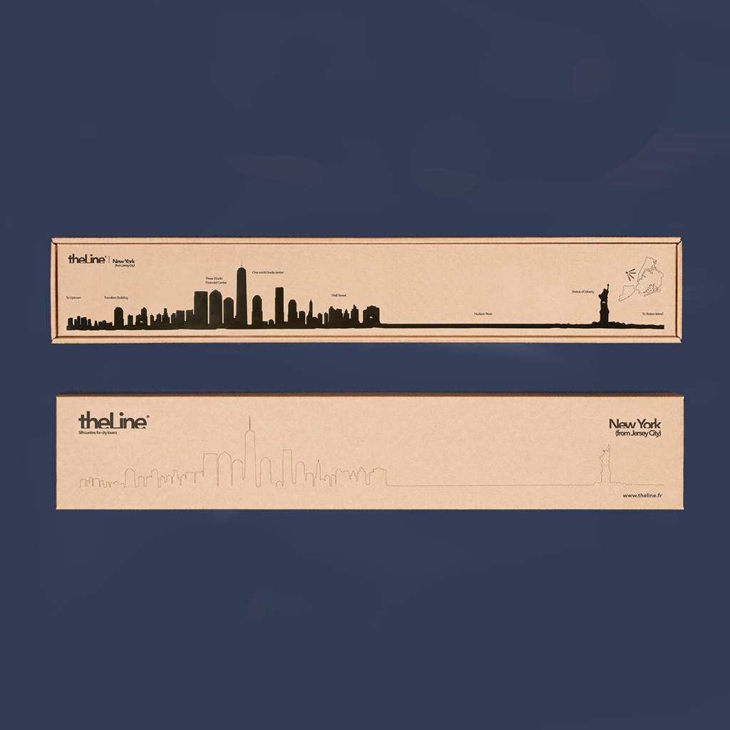 The Line - 19.5" City Skyline Silhouette