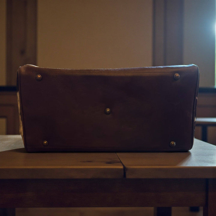 Highlands Genuine Cowhide Duffel Bag
