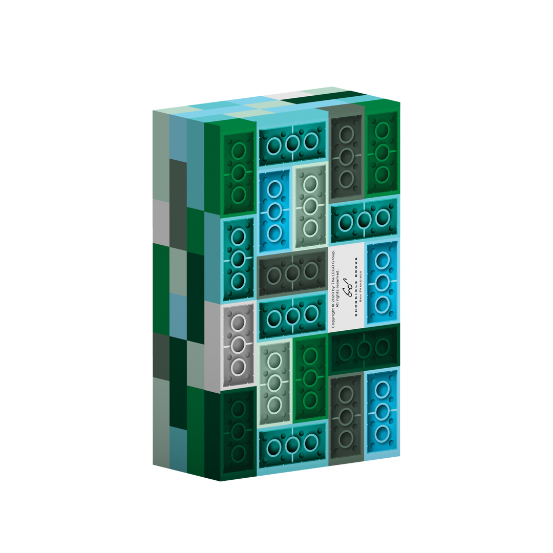 Lego Note Brick | Blue-Green