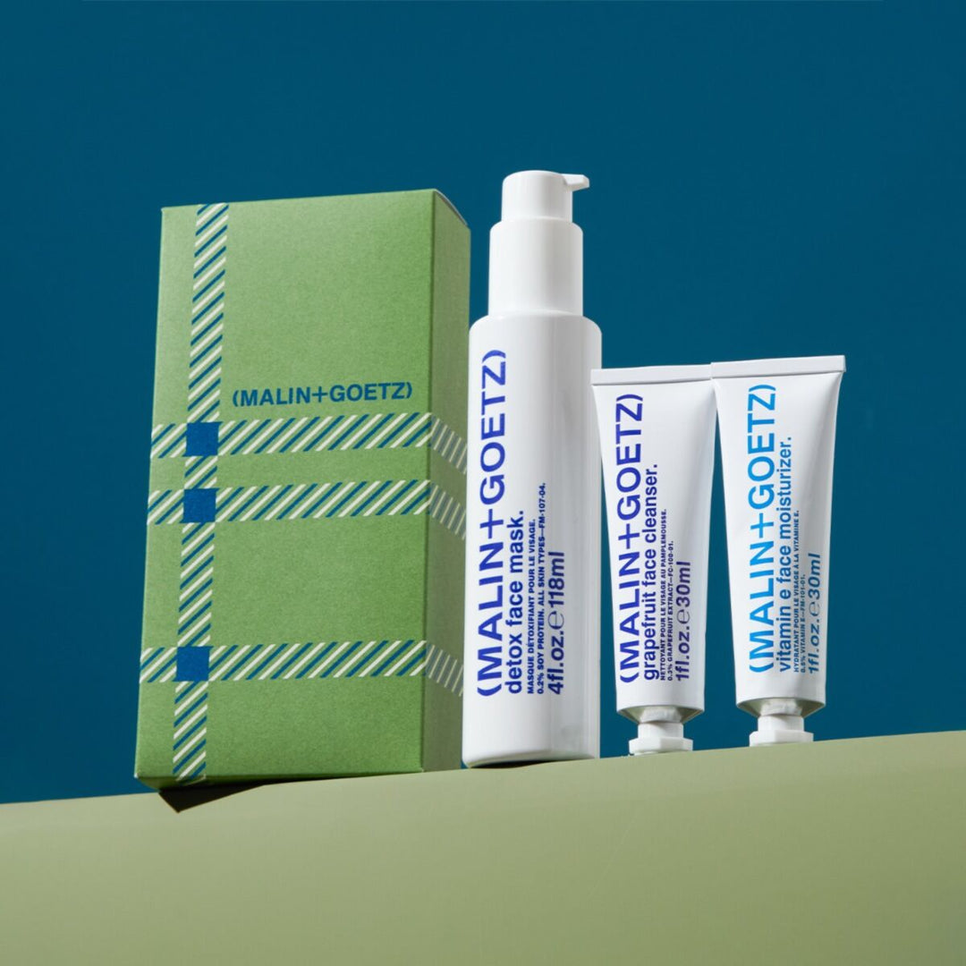 Face the Day Kit: Cleanser + Moisturizer + Detox Mask