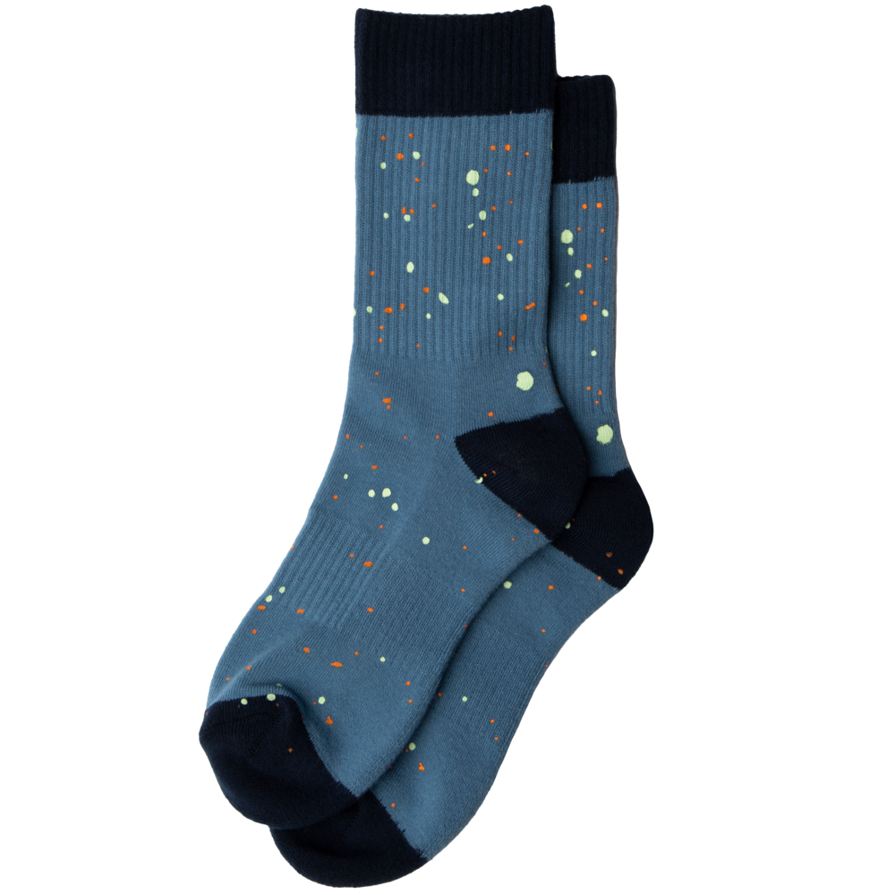 Aurora Sock | Elemental Blue