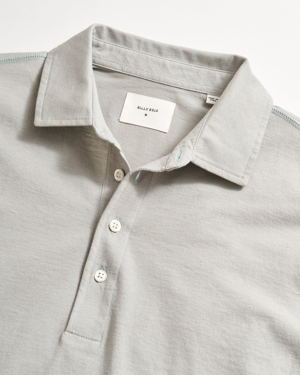 Stripe Pensacola Polo | Light Blue