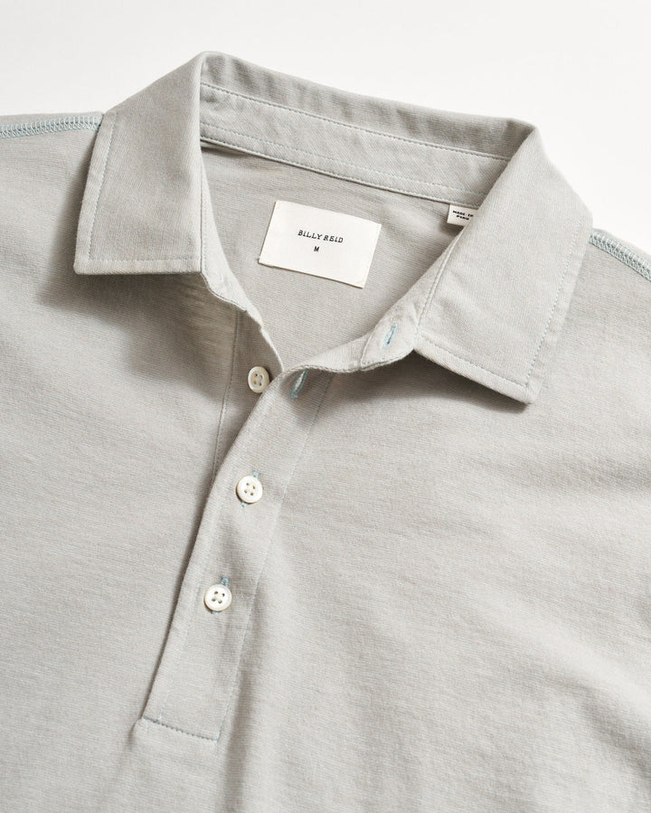 Stripe Pensacola Polo | Light Blue