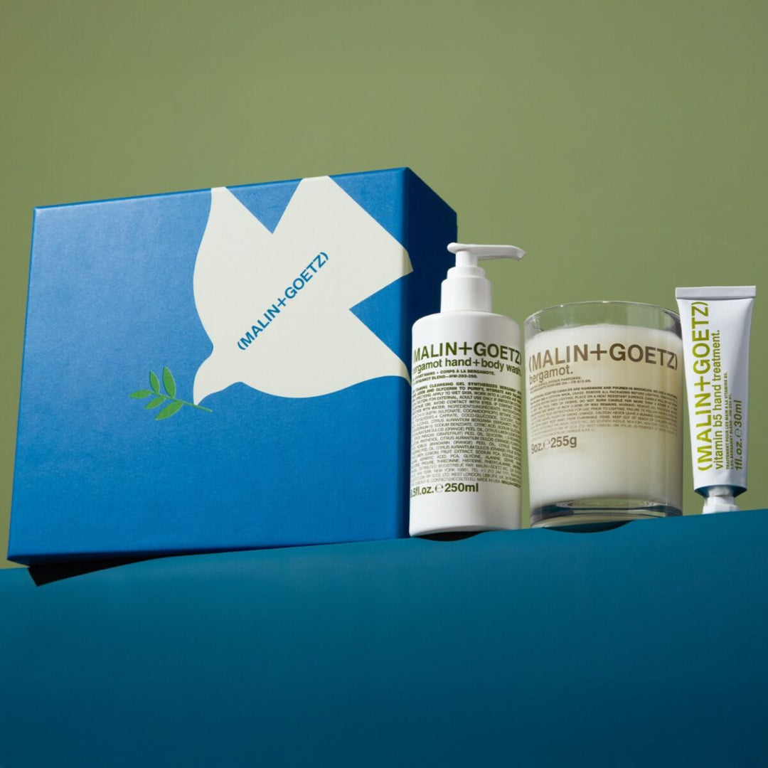 The Bright Side: Bergamot Hand+Body Wash + Candle + VB5 Hand Treatment