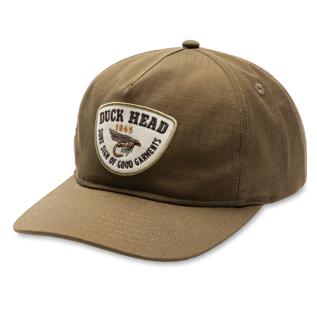 Fly Lure Ripstop Unstructured 5-Panel Hat