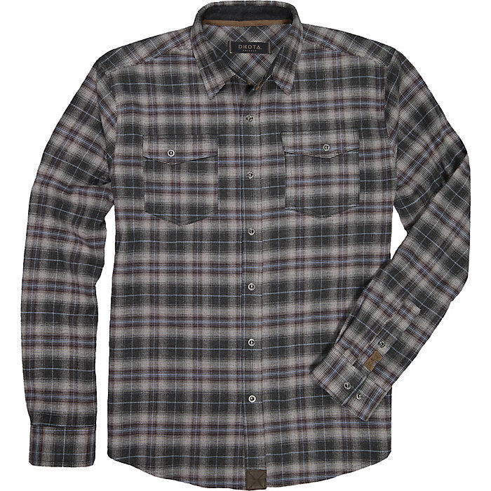Riley Long Sleeve Button Up - Shadow